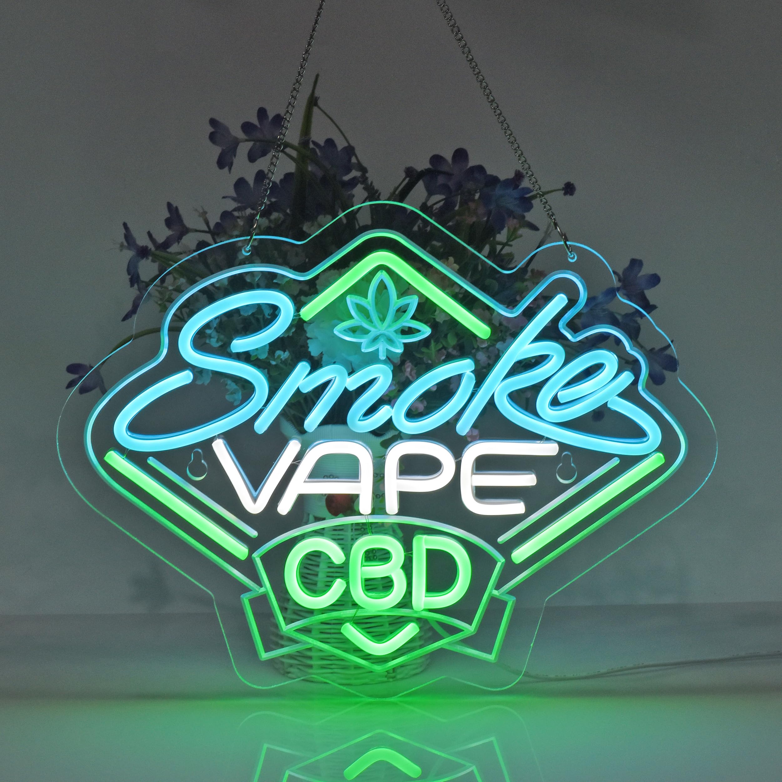 Smoke and Vape Shop Neon Sign  - Vaping Shop 评论和价格