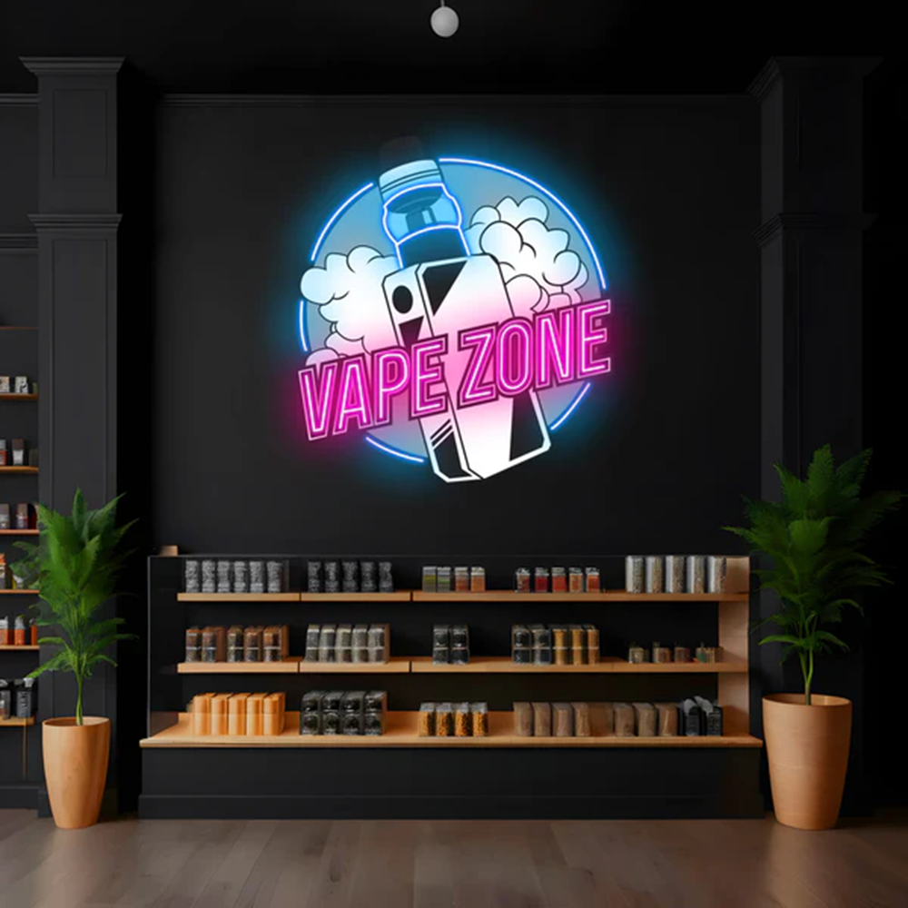 Cigarette Vape Neon Sign, Open - Vaping Shop 评论和价格