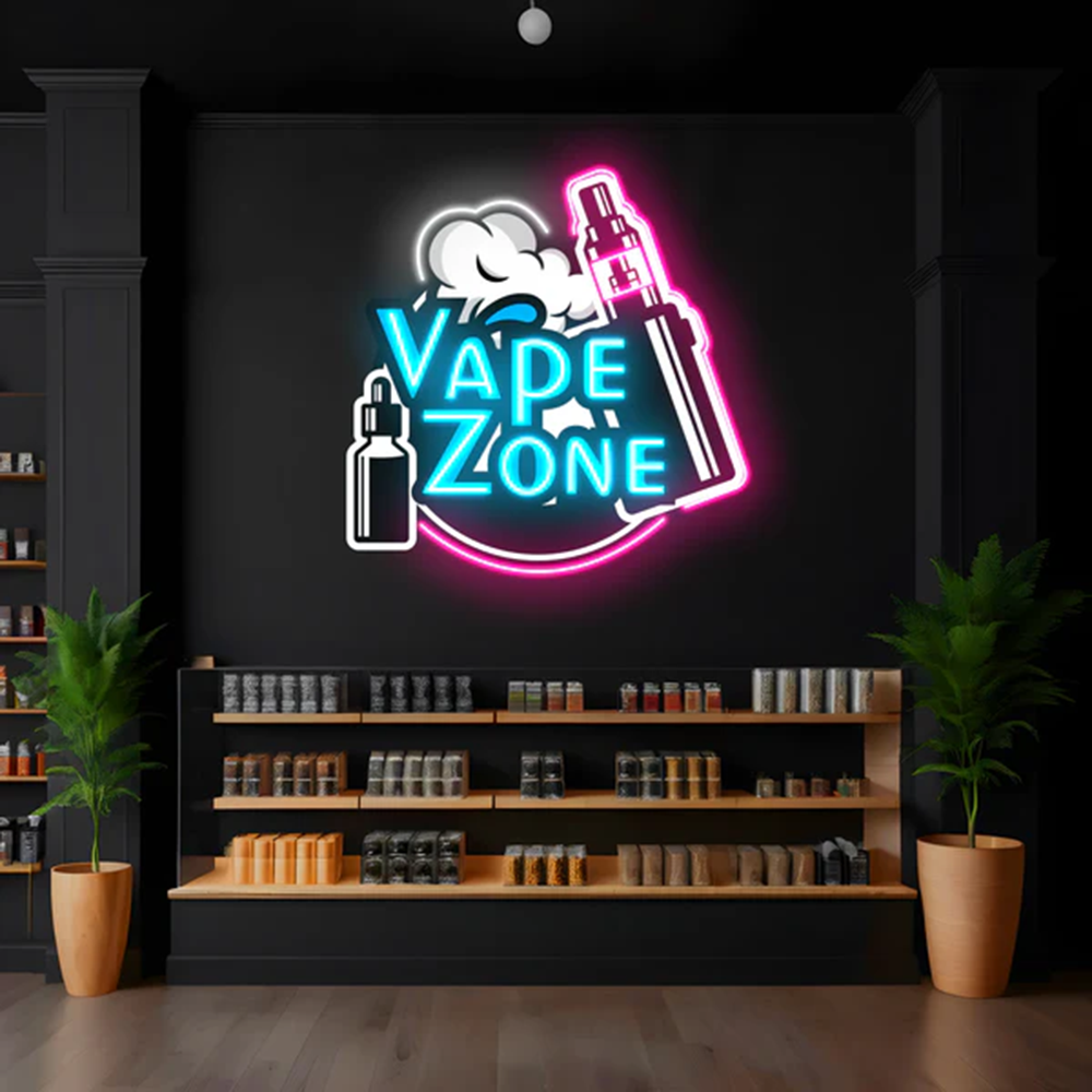 Cigarette Vape Neon Sign, Open - Vaping Shop 评论和价格