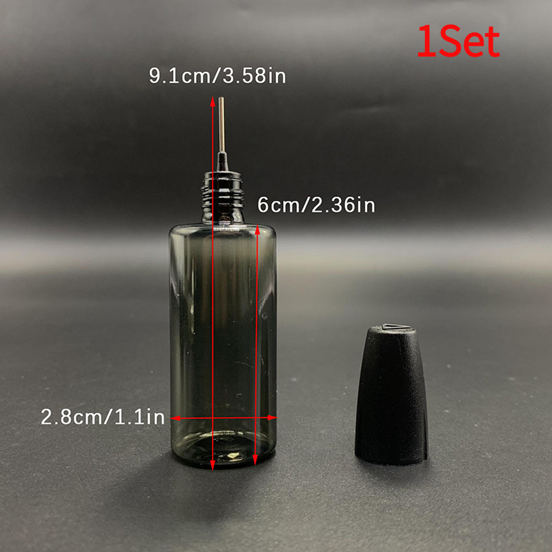 1Set 30ML PET Clear Vial With  - Accessories For Vaping 评论和价格