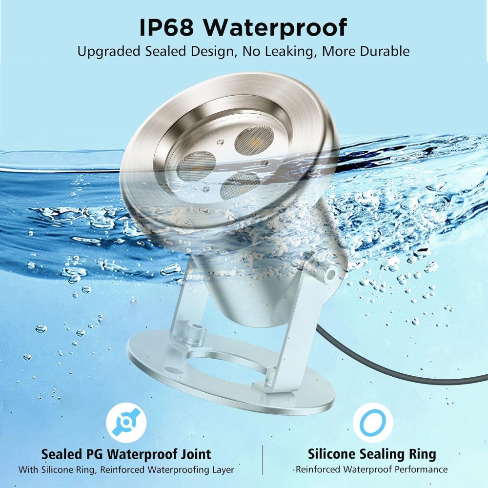 6W SS316 Stainless Steel RGB U - Stainless Wire Ss316 评论和价格
