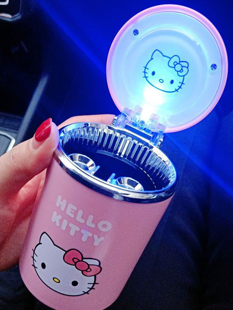 Sanrio Hello Kitty Car Ashtray - Vape Decoration 评论和价格
