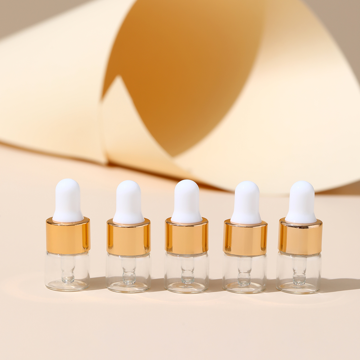 5pcs 1ml 2ml 3ml 5ml Clear Dro - Juice Bottle Dropper 评论和价格